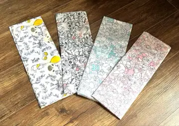 디즈니 미니 커튼 4장 세트