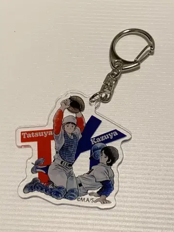 아다치 미츠루 아다치 미츠루전 라이벌 아크릴 키링 터치