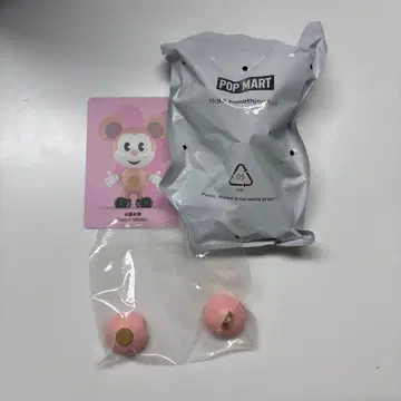 POP MART 미키 피규어 핑크