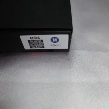 코란토테 TAO 목걸이 AURA 매트 블랙 M 43cm