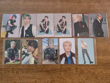 INI 타카츠카 히로무 트레이딩 카드 11장