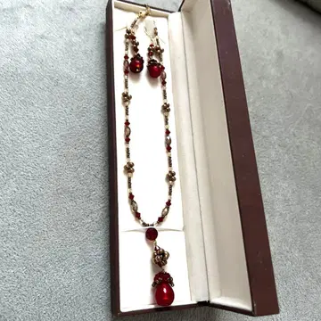 #베네치안유리#앤티크풍#목걸이#귀걸이