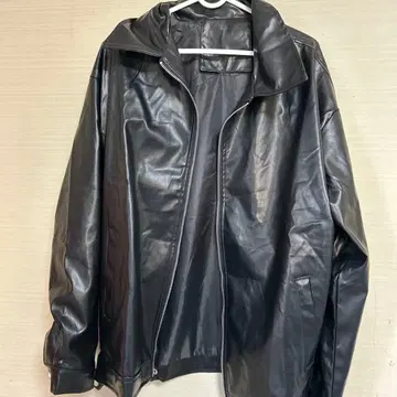 9D8 PU 가죽 자켓