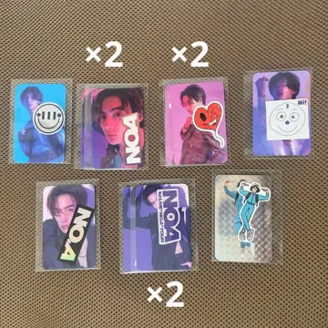 NOA NO.A 트레이딩 카드 컴프 세트