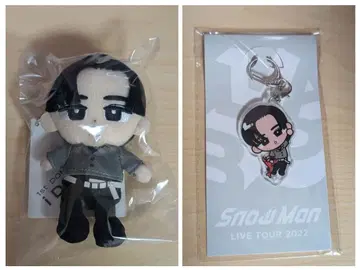 메구로 렌 스노치루 봉제 인형 아크링 키링 세트