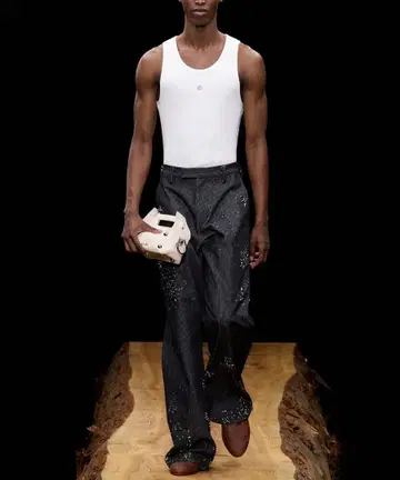 MASU / GA**XY 피케 워크 트라우저