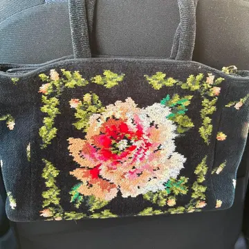 FEILER 플라워 무늬 핸드백