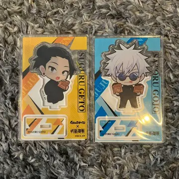 주술회전 고죠 사토루 게토 스구루 긴다코 아크릴 스탠드