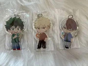 히로아카 잭인더도넛 아크릴 스탠드 키링 미도리야 바쿠고 토도로키