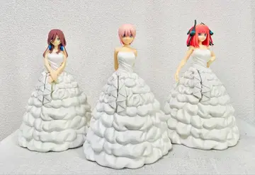 5등분의 신부 웨딩 드레스 피규어 3체 세트