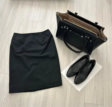 입학식 취업활동 정장 스커트 펌프스 백 3세트