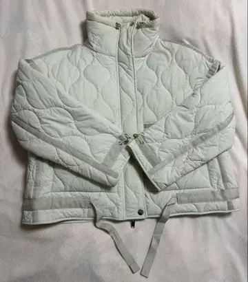 ZARA 퀼팅 리본 다운 자켓