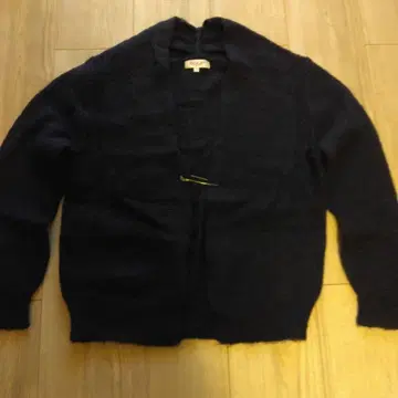 SOUP 다크 네이비 가디건 사이즈 9