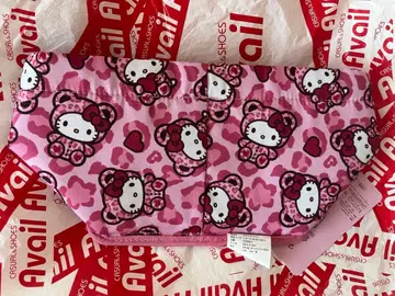 헬로키티 더스트 박스 아베일 레오파드 무늬 갸루