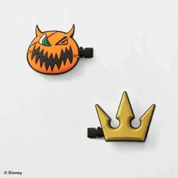 킹덤 하츠 II 헤어 클립 세트 할로윈 타운 A