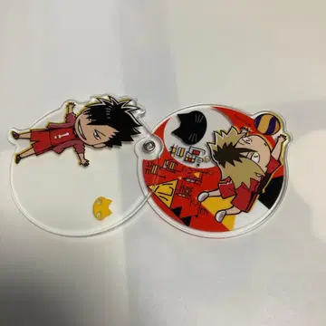 하이큐!! 세컨드 시즌 아크릴 슬라이드 키링 쿠로오 켄마