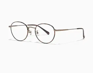 도수 없음 Modern Rim Metal 브라운 데미