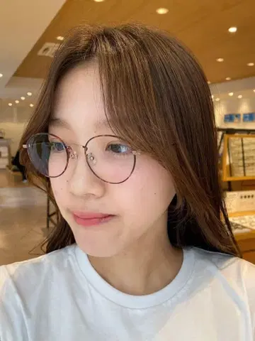 JINS 도수 없음 Modern Rim Metal 미사용