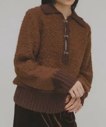 새상품급 KBF 프론트 후크 베어 니트