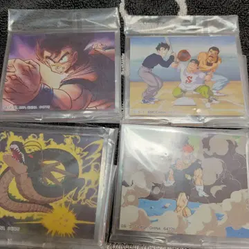 드래곤볼 아크릴 스탠드 7장 세트 & 러버 스트랩 2장 세트