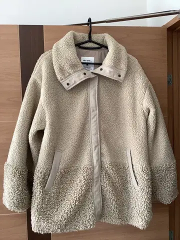 niko and - 털실 보아 절개 자켓