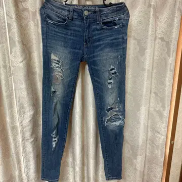 다크 블루 스키니 데님 US2