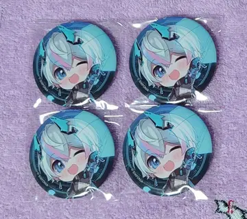 시쿠포니 캔뱃지 버추얼 SD 아메노 코사메 4개