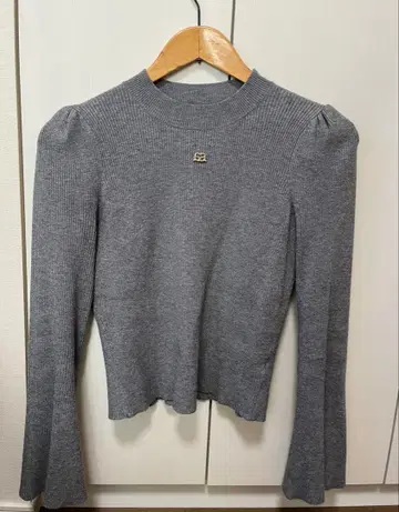 안미르 AnMILLE 니트 상의 그레이