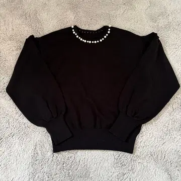 저널 스탠다드 리룸 펄 옷깃 크루넥 풀오버