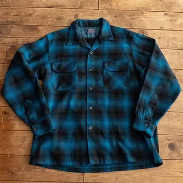 펜들턴 보드 셔츠 옴브레 L