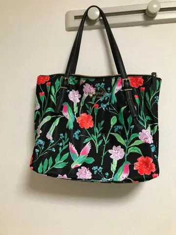 꽃무늬 토트백 케이트 스페이드