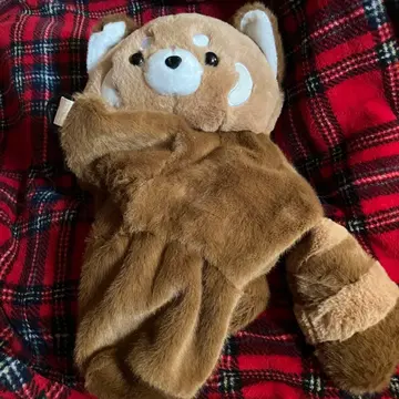 새상품 너구리 봉제 인형 백팩