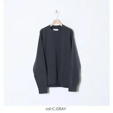 Graphpaper LOOPWHEELER 맨투맨 사이즈 1 C.Gray