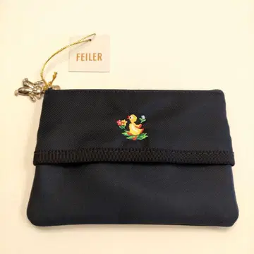 FEILER 하이디 학교 페이러 네이비 파우치 티슈 케이스