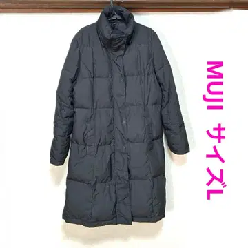무인양품 다운 코트 L 블랙 MUJI 아우터