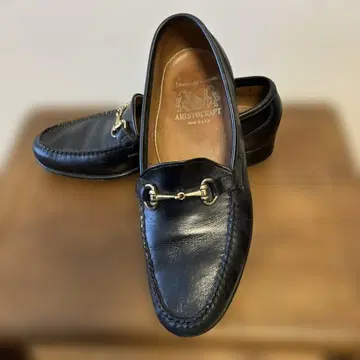 Johnston & Murphy Aristocraft 블랙 비트 로퍼