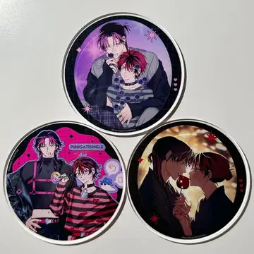 PUNKS TRIANGLE 오키타 유호 애니메이트 그라테 아크릴 코스터