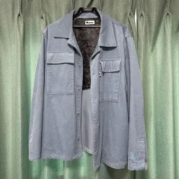 [Nissy 프로듀스 Naptime 코듀로이 자켓 블루 M 사이즈