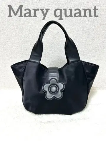 Mary quant 마리콴트 토트백 핸드백 새상품급 블랙