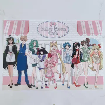 세일러문 카페 포스터 런치매트 A3 사이즈 2장 세트