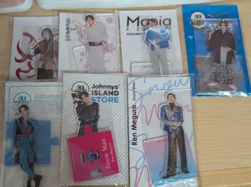 메구로 렌 아크릴 스탠드 7개 세트