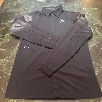 Oakley 블랙 긴팔 셔츠 남성 의류