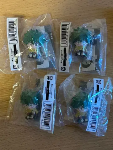 나의 히어로 아카데미아 미도리야 이즈쿠 앉아있는 대원 4개 세트