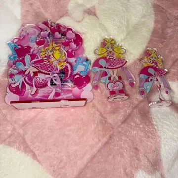 너와 아이돌 프리큐어 큐어 아이돌 아크릴 스탠드 세트