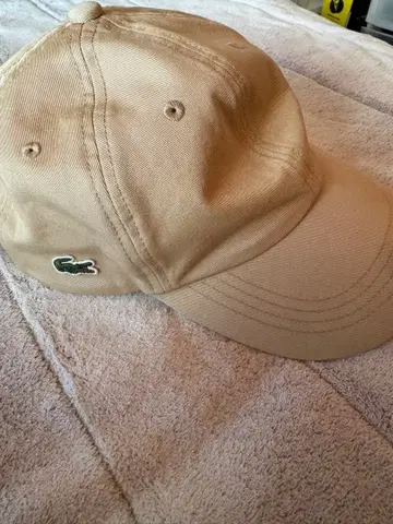 LACOSTE 베이지 캡 58cm