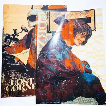 요네즈켄시 LOST CORNER 초회 한정판 특전 클리어 파일 2장 세트