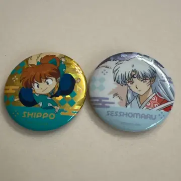 땡큐마트 이누야샤 랜덤 캔뱃지 셋쇼마루 칠보 세트