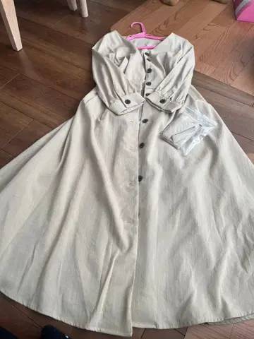 베이지 트렌치코트 사이즈 2