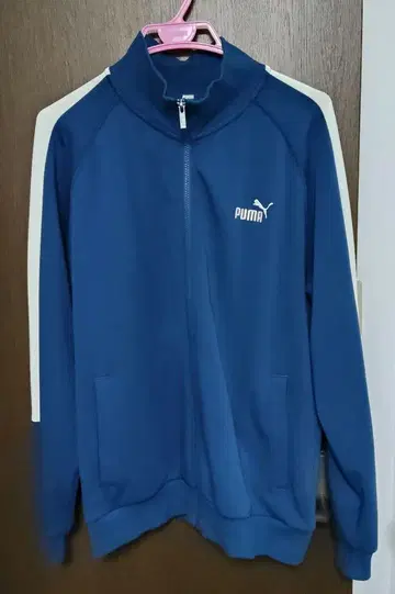 푸마 트랙 자켓 블루