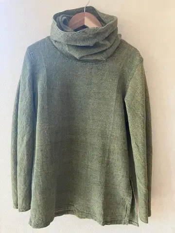 우사토의 옷 우사토 터틀 하이넥 긴팔 헴프 100